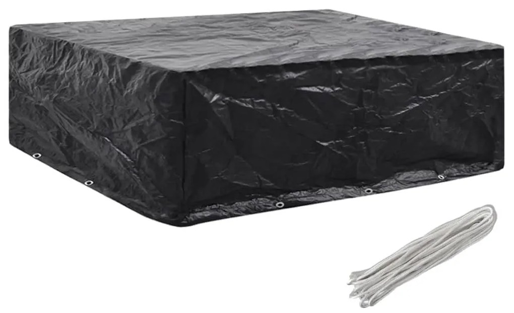 vidaXL Husă mobilier de grădină, 8 ocheți, 250 x 210 x 90 cm