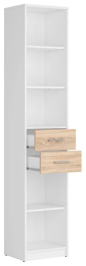 Raft Nepo Plus 26 (alb + stejar sonoma) . 1098376