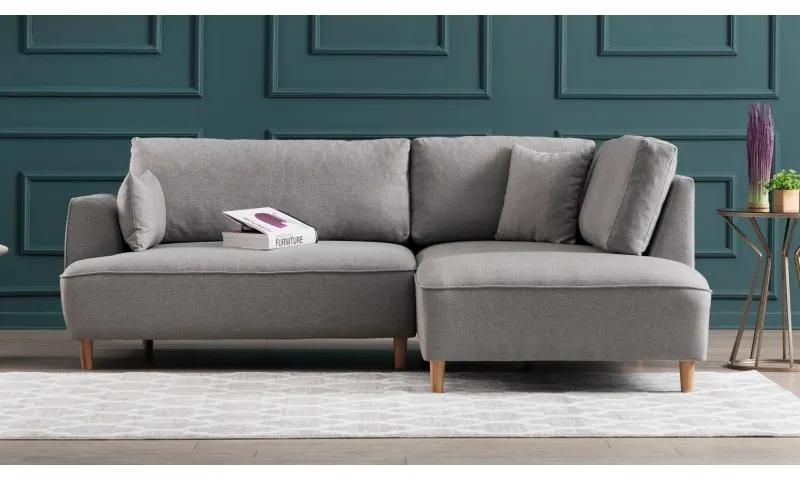 Canapea Tip Coltar Felix Extra Soft Corner Sofa Right - Light Grey