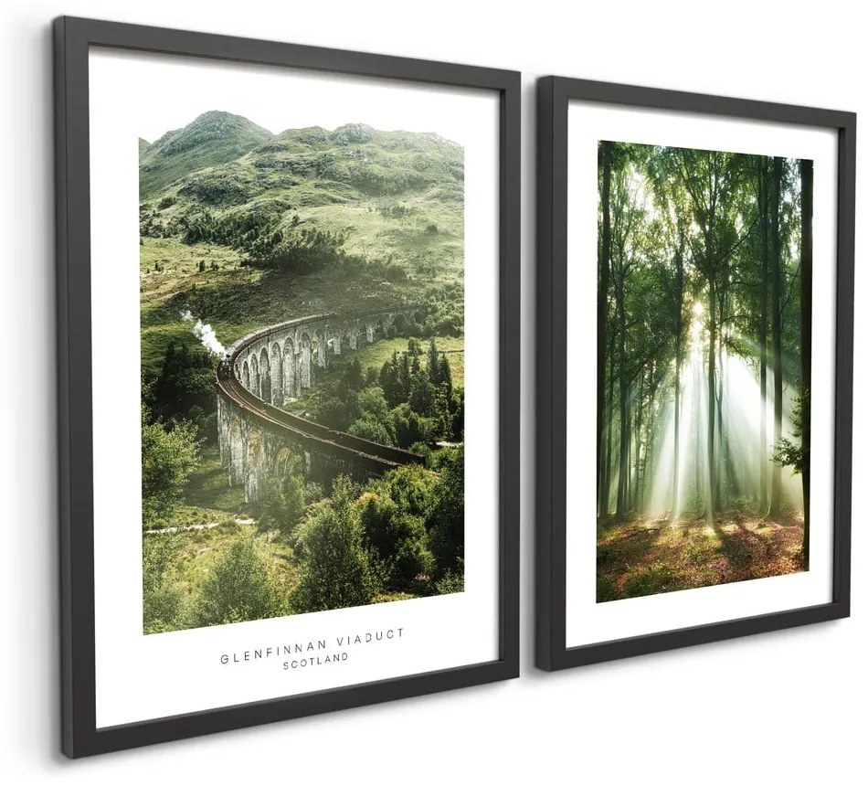 Tablouri 2 buc. 30x40 cm Woods – Styler