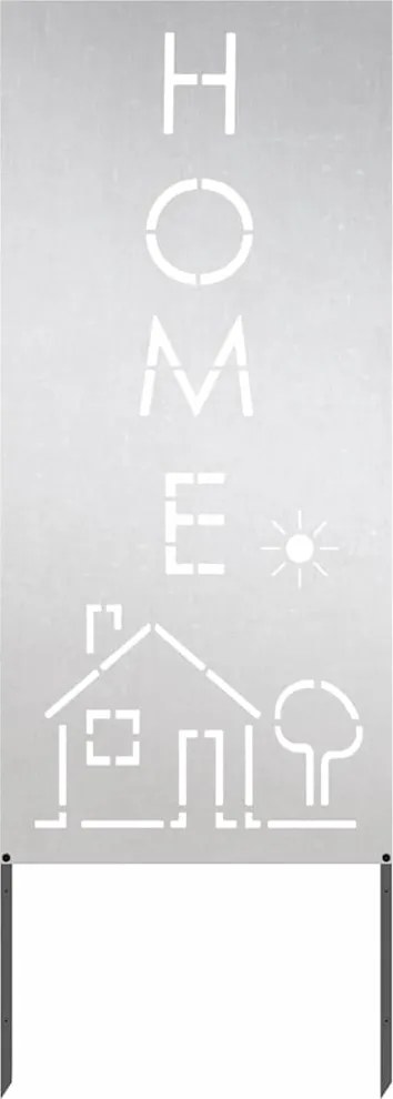 vidaXL Ecran de intimitate pentru grădină Argintiu 50 x 140 cm