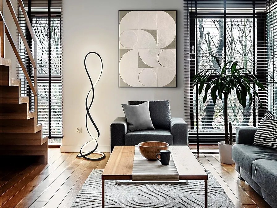 Lampadar LED design modern Evania