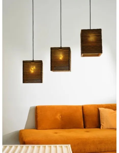 Lustră pe cablu Ledvance DECOR CARDBOARD 3xE27/15W/230V