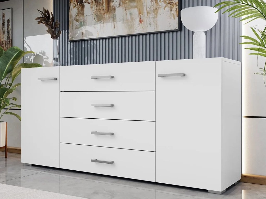 Comodă Teratino 2D4SZ (Alb) . 1103687