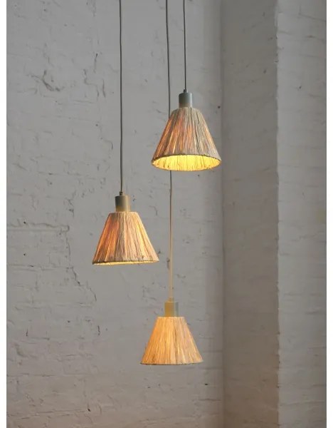 Lustră pe cablu Ledvance DECOR RAFFIA 3xE27/15W/230V rafie