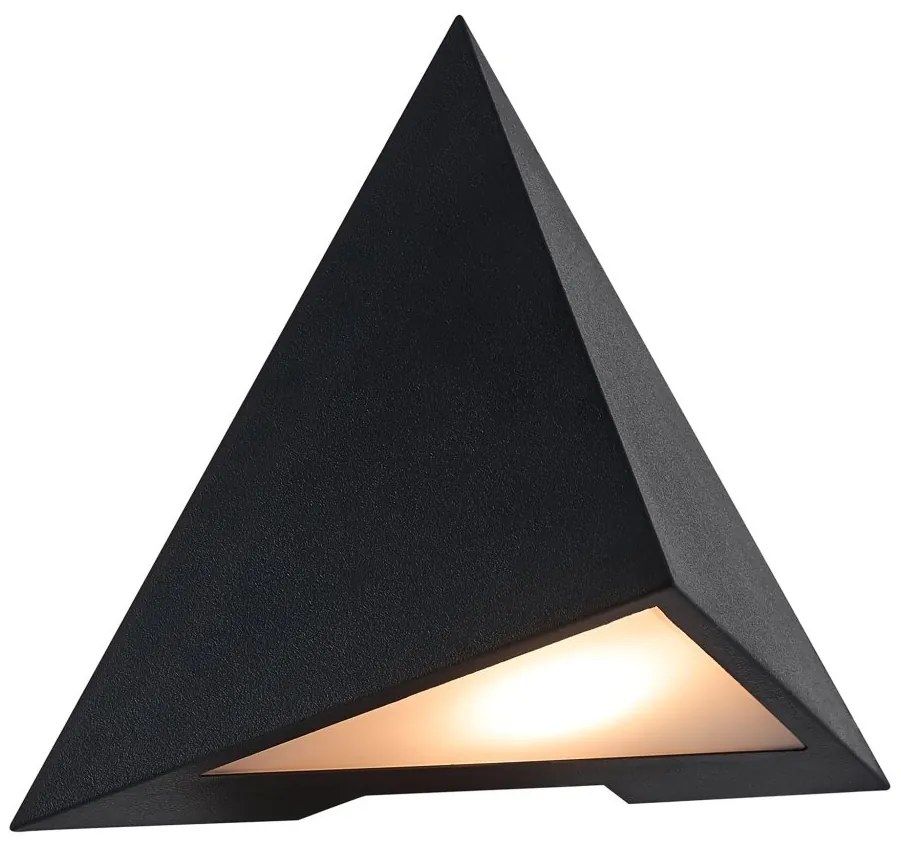 Aplica pentru perete exterior cu protectie IP44 Konit Black