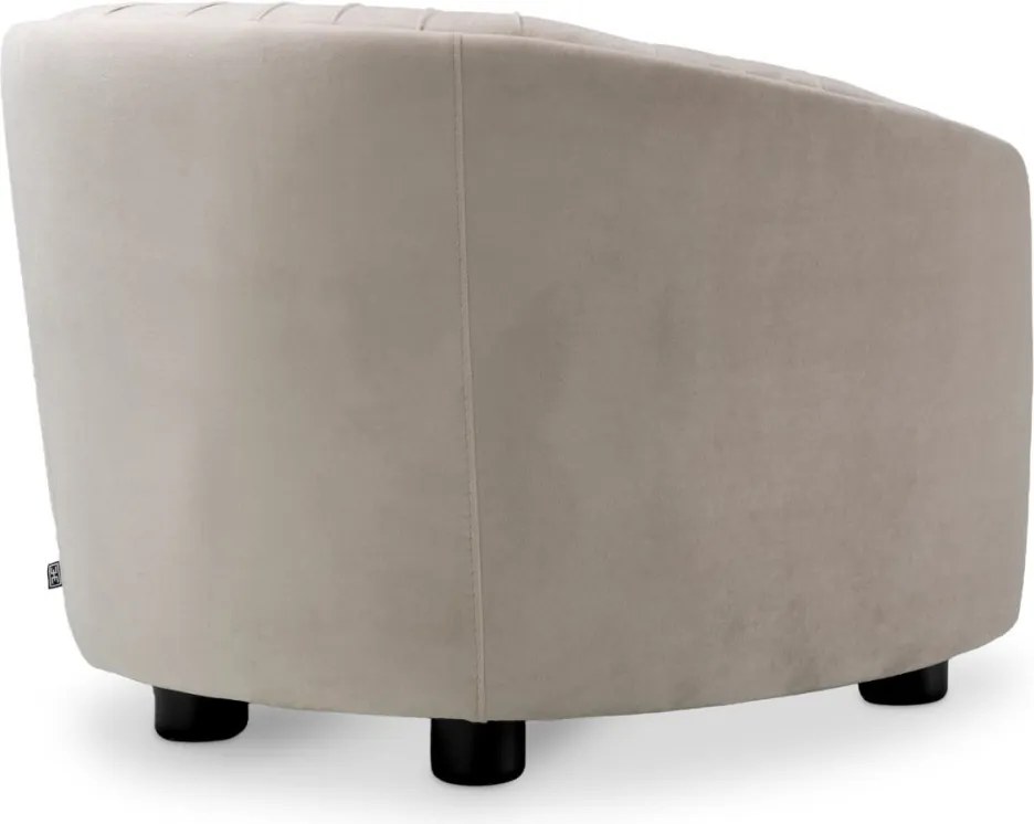 Fotoliu modern LUX Jameson, Amaro cream