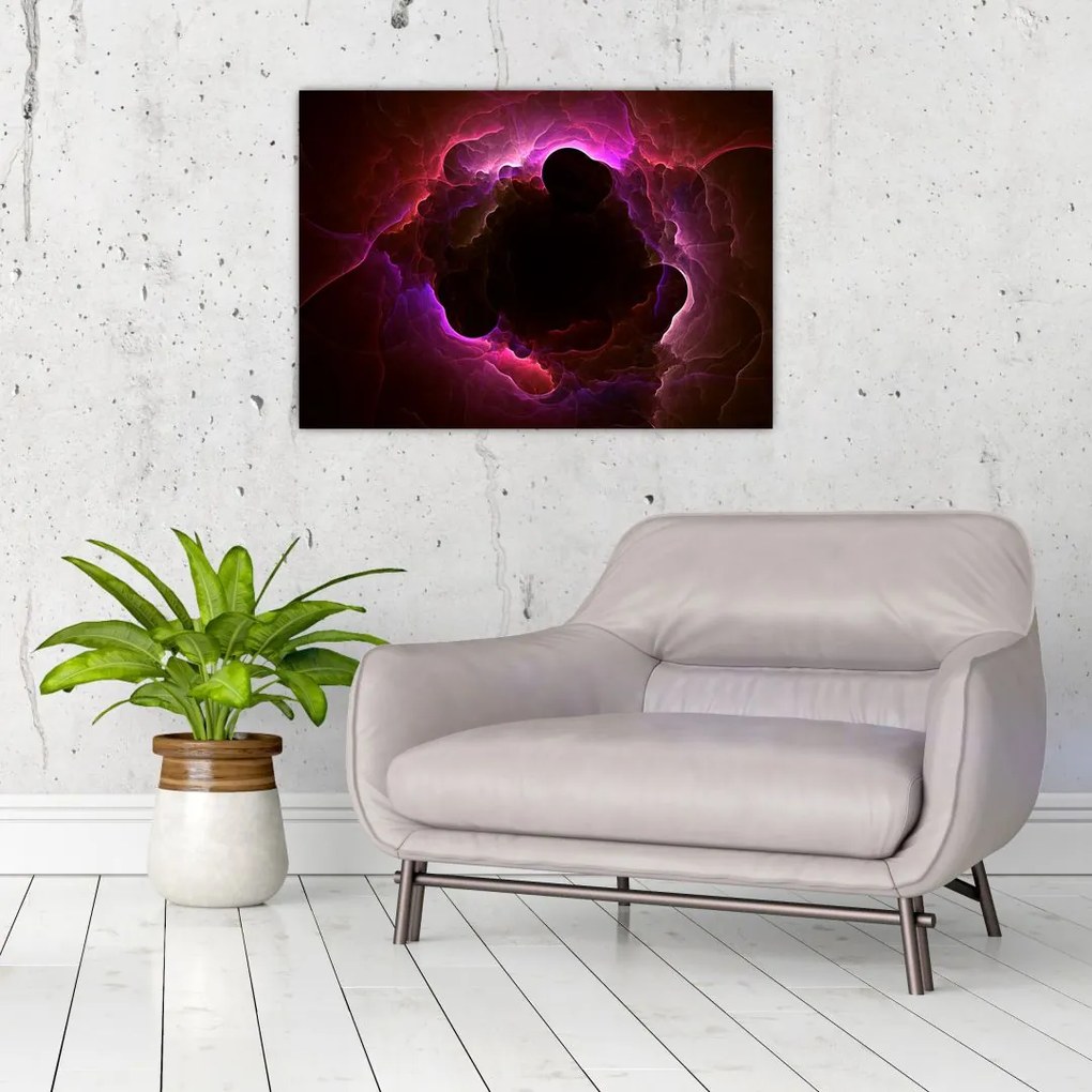 Tablou - abstracția cu nori (70x50 cm)