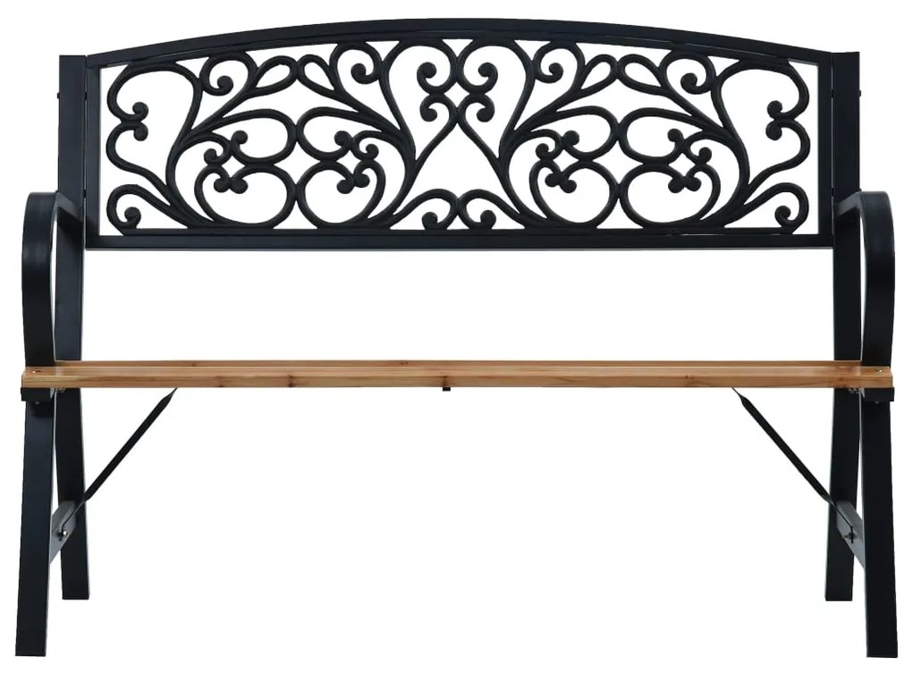 47940 vidaXL Bancă de grădină, 120 cm, lemn