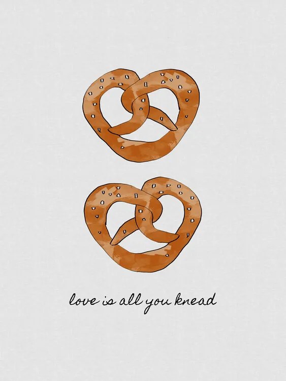 Ilustrație Love Is All You Knead, Orara Studio