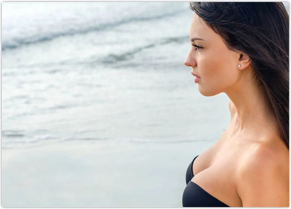 Tablou - Femeia la plajă (70x50 cm)