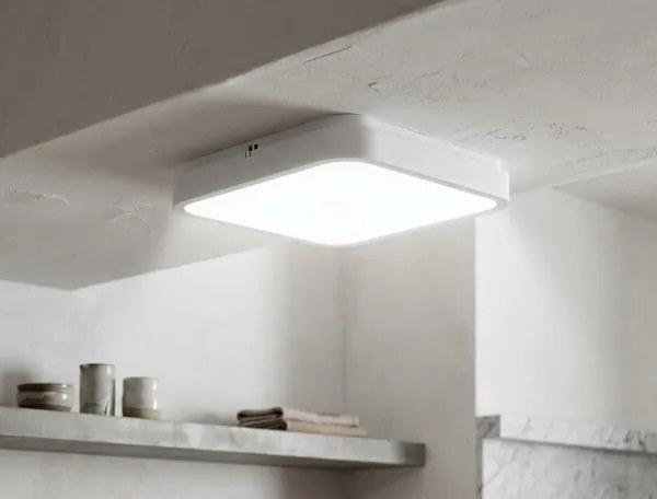 Brilagi - Plafonieră LED pentru baie ZENNA LED/24W/230V 34,5x34,5 cm IP44 alb