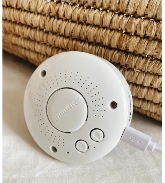 Moonie - Ursuleț de somn cu melodie și lumină, argintiu