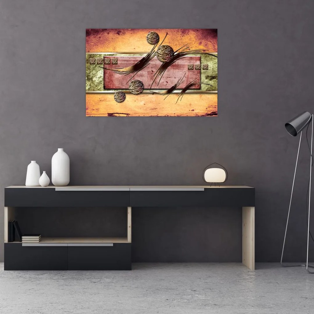 Tablou abstract (90x60 cm)