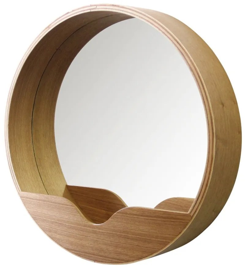 Oglindă cu spațiu depozitare Zuiver Round Wall, ⌀ 40 cm