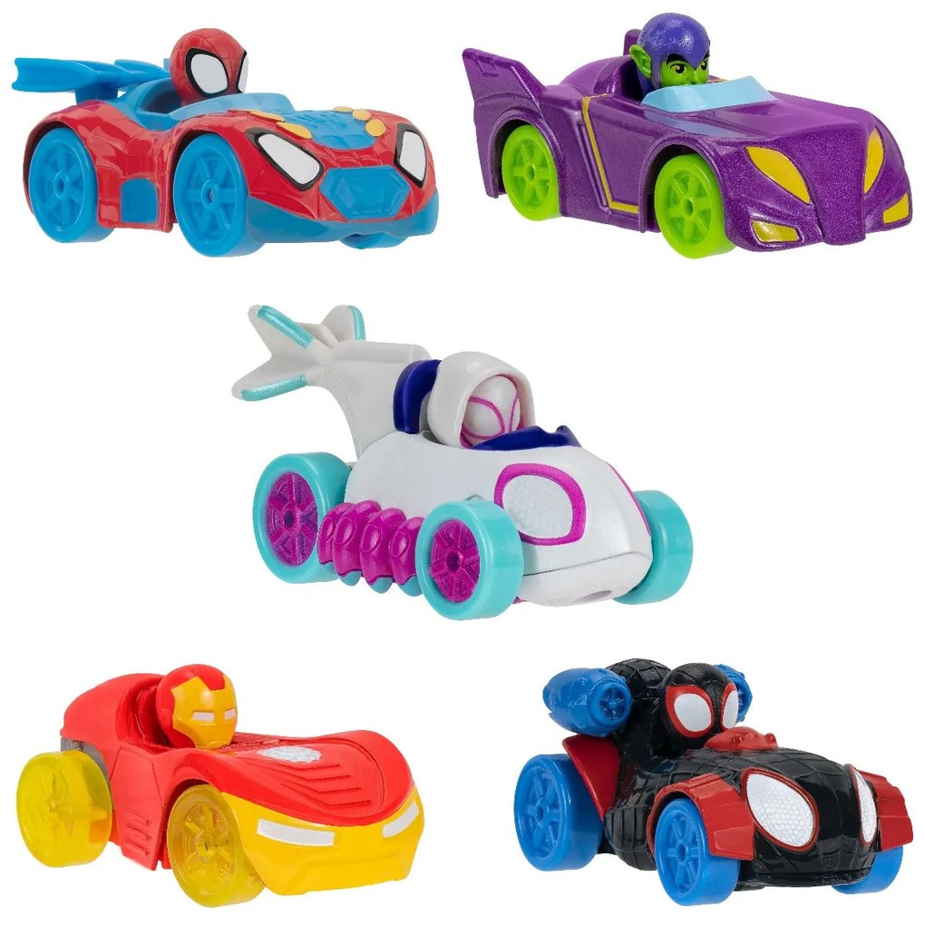 PAIENJENELUL MARVEL - VEHICUL DIN METAL, FIGURINA INCLUSA, DIVERSE MODELE - LISCIANI (SNF0193)