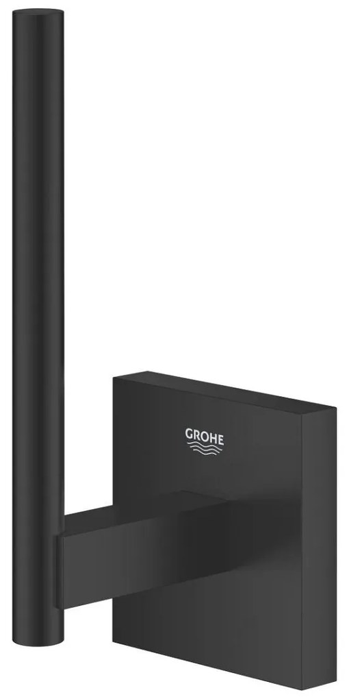 Grohe Start Cube suport pentru hartie igienica negru 409792430
