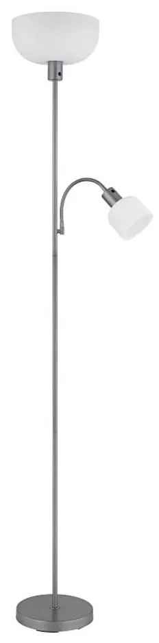 Globo 59947 - Lampă de podea HINTON, 1xE27/40W/230V + 1xE14/25W