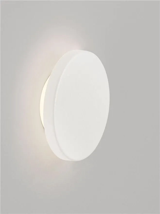 Aplica lumina ambientala pentru fatade IP65 ELLUX alb 10cm