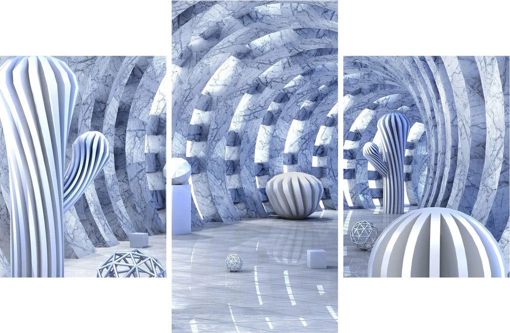 Tablou - 3D Abstract (90x60 cm)