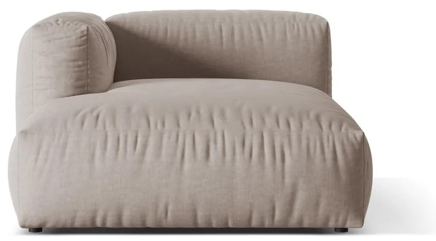 Modul pentru canapea modulară bej (cu colț pe partea stângă ) Martina – Micadoni Home