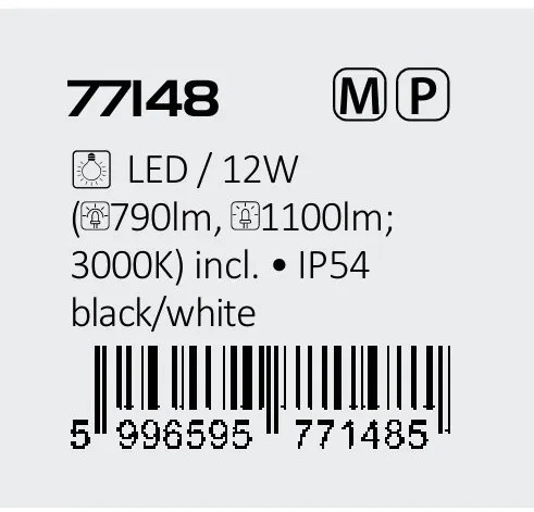 Aplica de perete exterior, Protectie IP54 Wengen