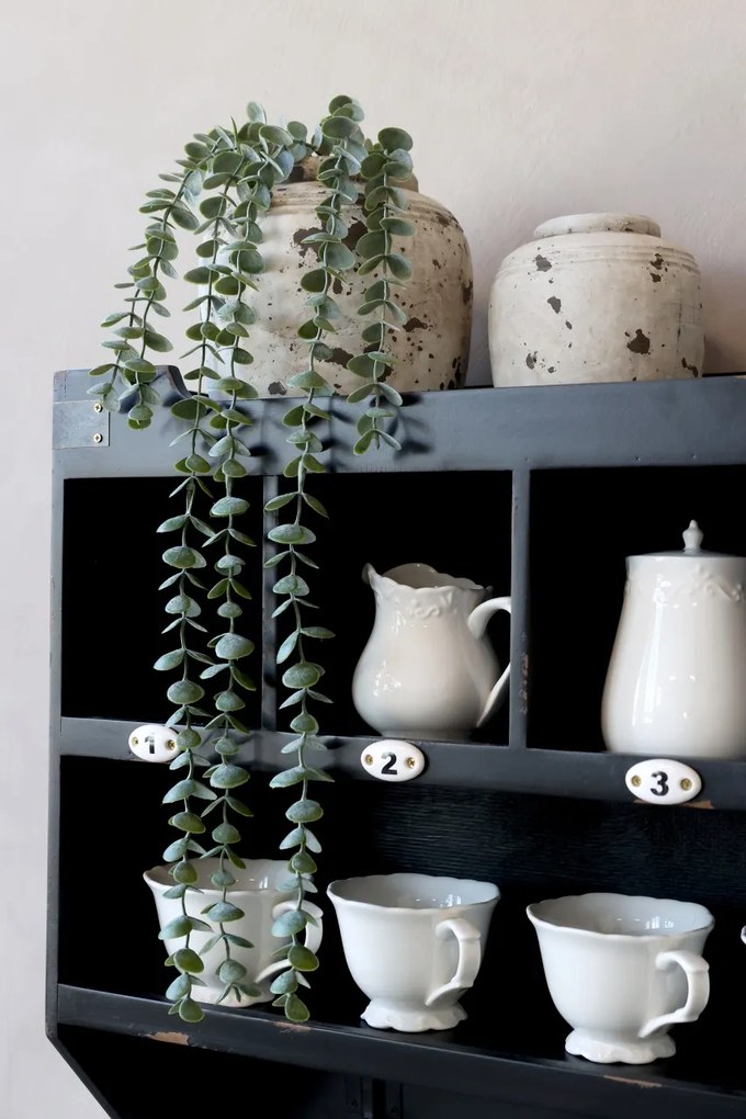 Ghiveci de plante din ceramica, cu aspect antichizat, Frejus H12,5 cm