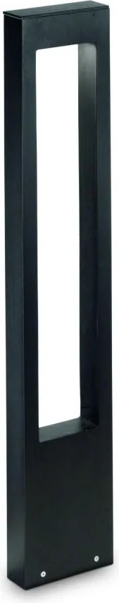 Stalp modern de exterior cu protectie IP44 VEGA PT1 negru 136059
