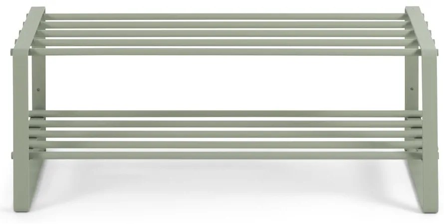 Pantofar verde prăfuit din metal 70x29x27 cm Rex – Spinder Design