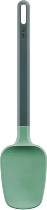 Spatula Lekue 1010184, 29 cm, 4/220 °C, Cap flexibil, Silicon/plastic, Verde