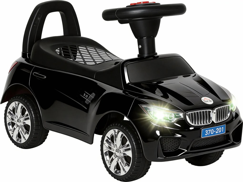 Volan Copii 1-3 Ani, Faruri, Melodii, Roșu | Aosom Romania