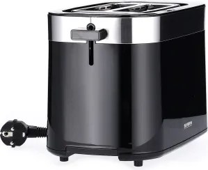 Severin AT 9264 - Prăjitor de pâine cu două fante 800W/230V inox/negru