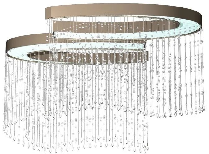 Lustra moderna aplicata LED Vision design LUX ANNULUS 01 – I