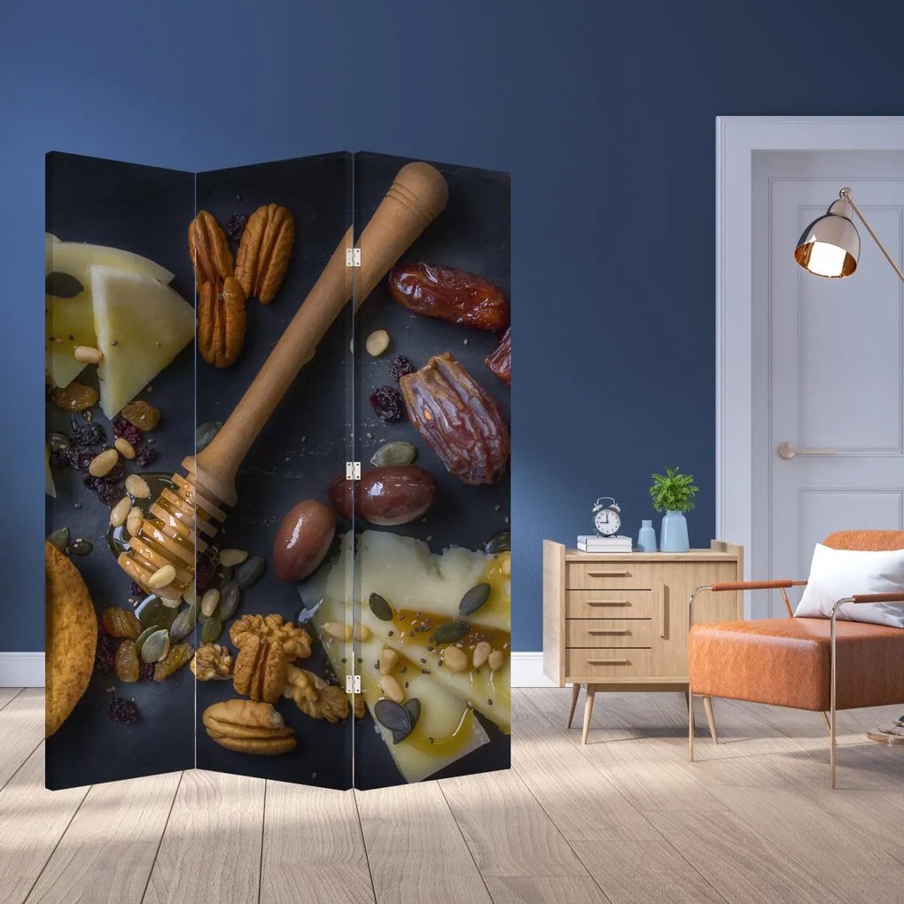Paravan - Cu fructe uscate (126x170 cm)