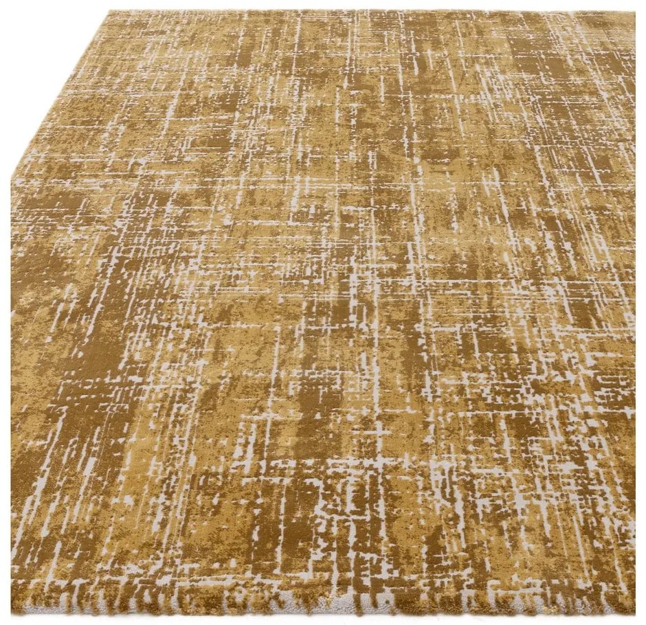 Covor galben muștar 200x290 cm Kuza – Asiatic Carpets