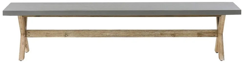 Set pentru grădină OLIBIA (gri) (cu băncuțe) (pentru 8 persoane). 1022581
