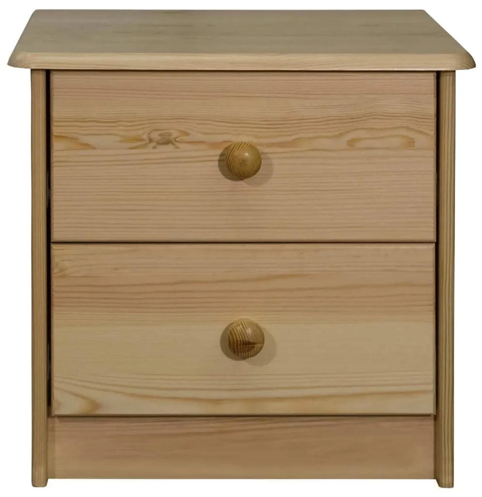 325534 vidaXL Noptieră, 43 x 34 x 40 cm, lemn masiv de pin