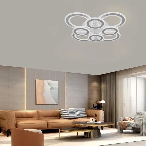 Lustră LED dimabilă aplicată LED/200W/230V 3000-6500K + telecomandă