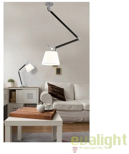 Pendul directionabil design modern ZYTA S alb