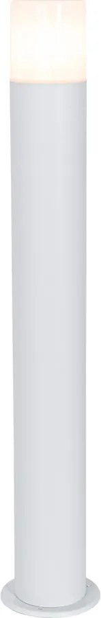 Lampă de exterior în picioare albă cu abajur opal 70 cm - Odense