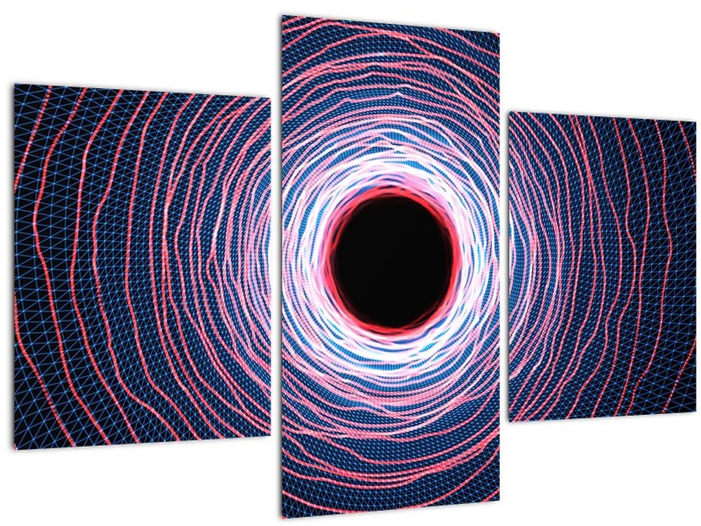 Tablou cercul abstact (90x60 cm)