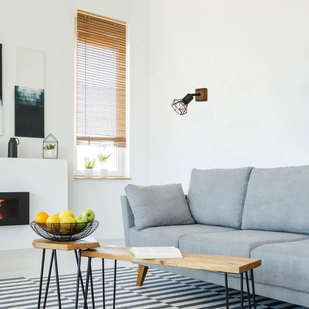 Aplica de perete design industrial Zeus