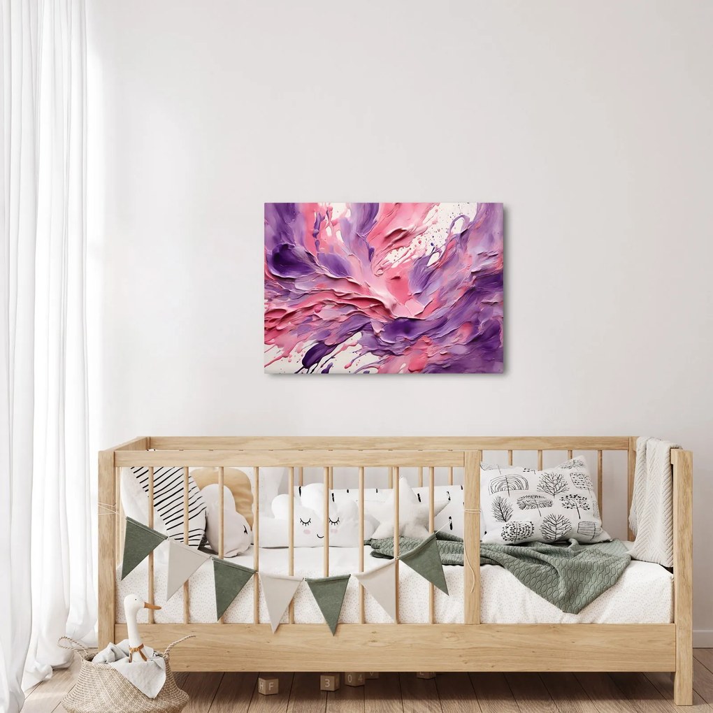 Tablou - Abstracție romantică (70x50 cm)