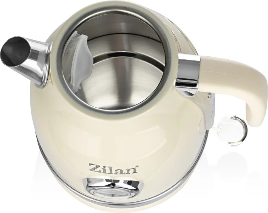 Fierbator Retro Zilan ZLN1184, 2200W, 1.7L, baza detasabila 360 , indicator luminos, protectie fierbere uscata, ON OFF automat sau manual