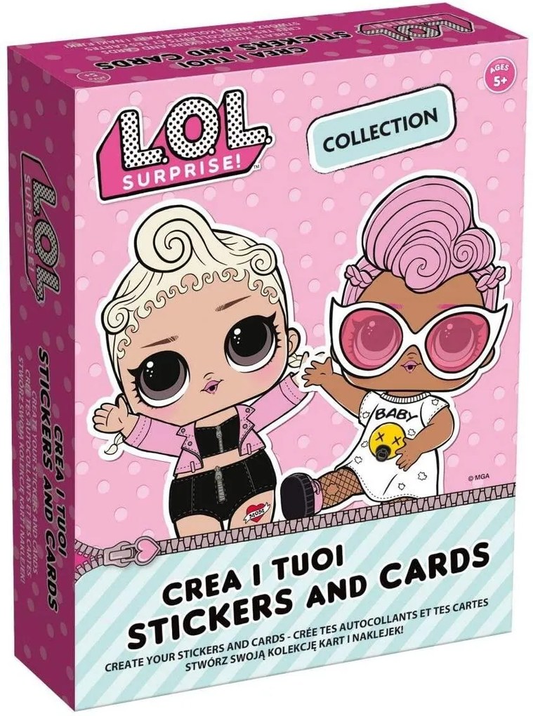 SET LOL SURPRISE - PAPUSA DE CARTON - LISCIANI (L73788)