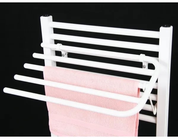 Uscător pentru radiator portprosop Aqualine 50 cm alb