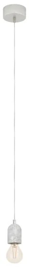 Eglo 95522 - Lustra SILVARES 1xE27/60W/230V