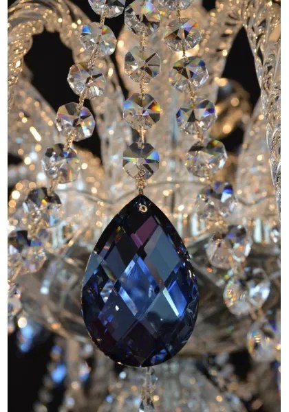 Wranovsky JWZ166182231 - Lustră de cristal pe lanț OCEAN 18xE14/40W/230V