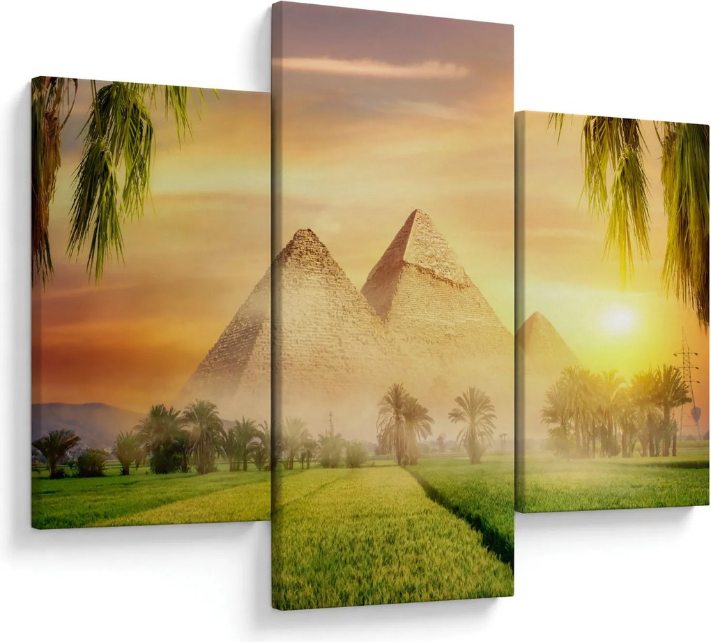 Tablou - Piramide (90x60 cm)