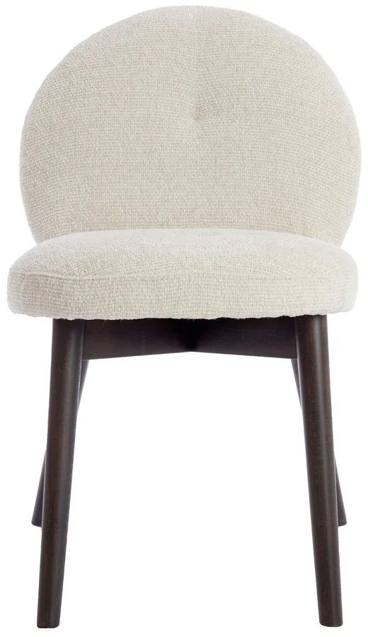 Set de scaune de sufragerie crem 2 buc. tapițat Sinosa – Light &amp; Living